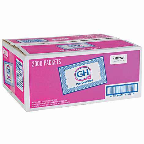 C&H Pure Cane Sugar, 2.83 g, 2,000-count