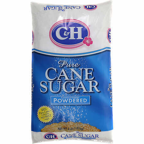 C&H Pure Cane Sugar, Confectioners Powdered, 4 lbs C&H Pure Cane Sugar, Confectioners Powdered, 4 lbs