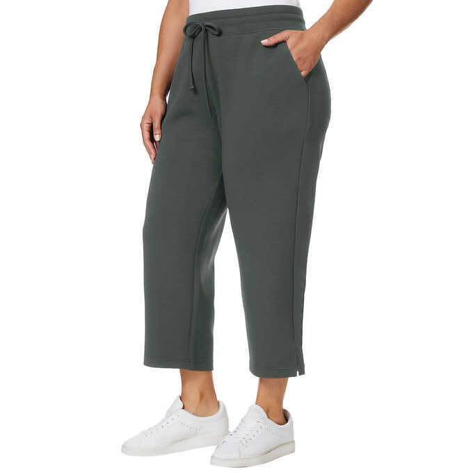 32 Degrees Ladies' Pull on Capri, Color: Gray