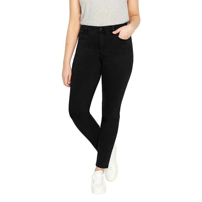 Buffalo Ladies' High Rise Denim Jean Buffalo Ladies' High Rise Denim Jean, Color: Black