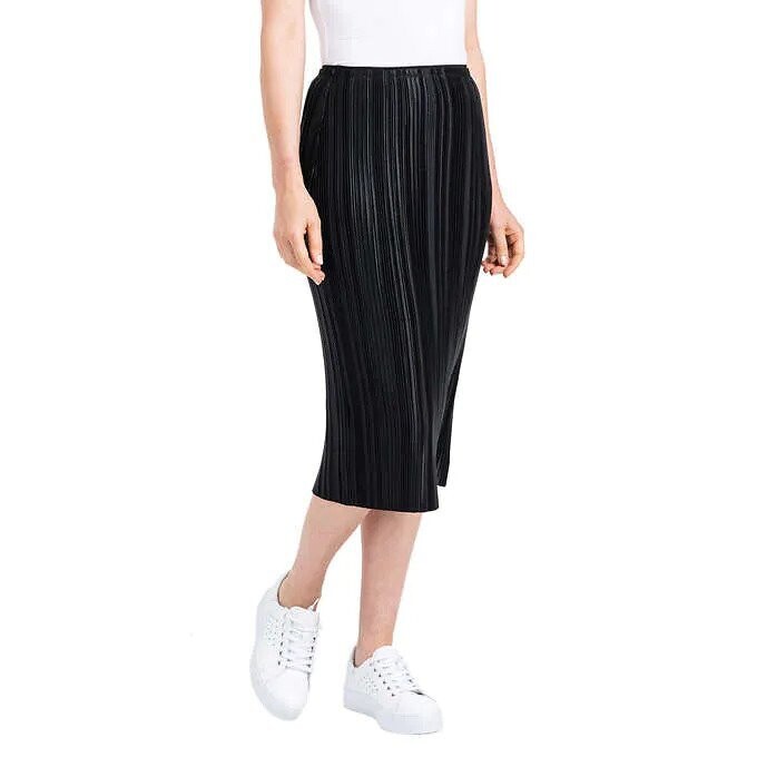Dalia Ladies' Pleated Skirt Dalia Ladies' Pleated Skirt, Color: Black