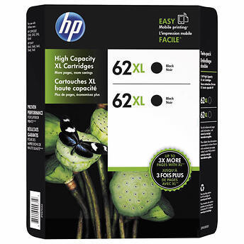 HP 62XL High Yield Ink Cartridge, Black HP 62XL High Yield Ink Cartridge, Black