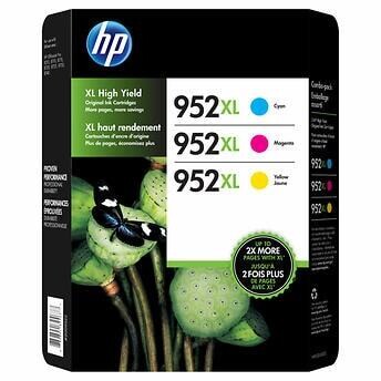HP 952XL High Yield Ink Cartridge, Tri-Color