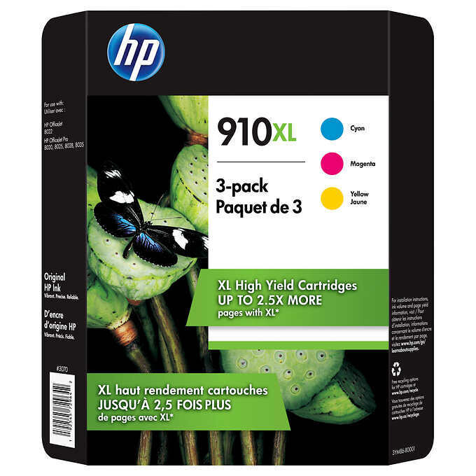 HP 910XL High Yield Ink Cartridge, 1-Pack
