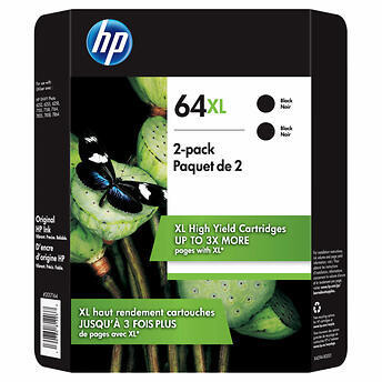 HP 64XL High Yield Ink Cartridge, Black, 1-count HP 64XL High Yield Ink Cartridge, Black, 1-count