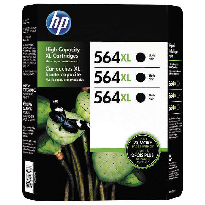 HP 564XL Ink Cartridge, Black, 1-Count