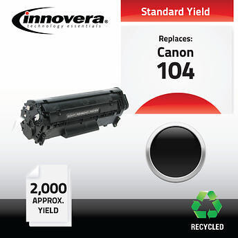 Innovera Remanufactured For Canon 104 Toner Cartridge, Black