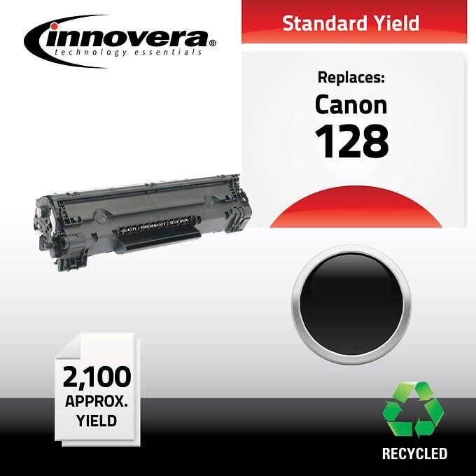 Innovera Remanufactured For Canon 128 Toner Cartridge, Black