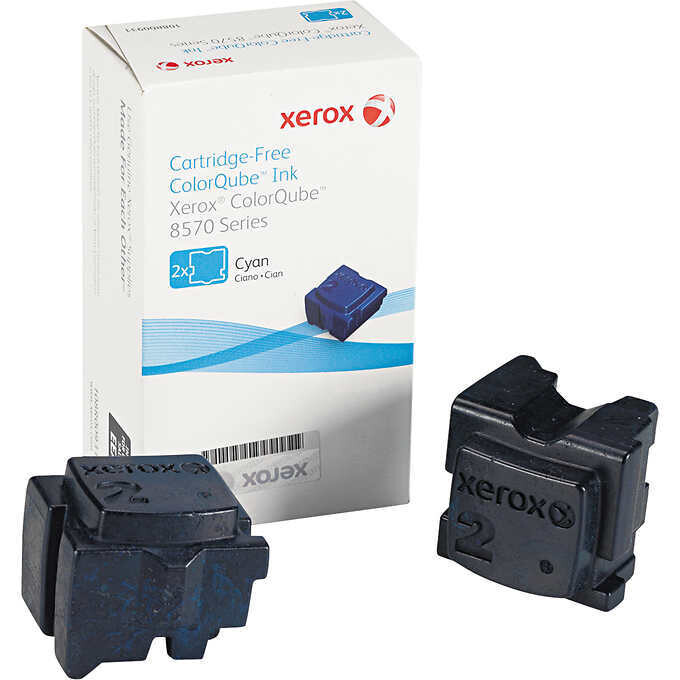 Xerox 108R00926 Solid Ink Stick, Cyan, 1-pack Xerox 108R00926 Solid Ink Stick, Cyan, 1-pack