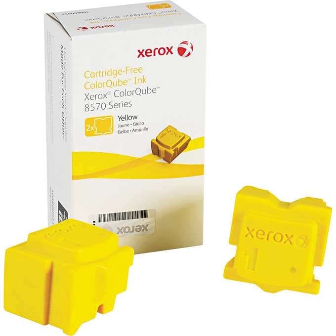Xerox 108R00928 Solid Ink Stick, Yellow, 1-pack