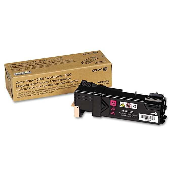 Xerox 106R01595 High Yield Toner Cartridge, Magenta