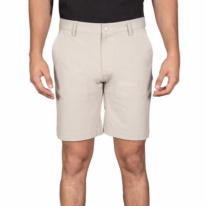 Cutter & Buck Men’s Flat Front Shorts Cutter & Buck Men’s Flat Front Shorts, Color: Beige