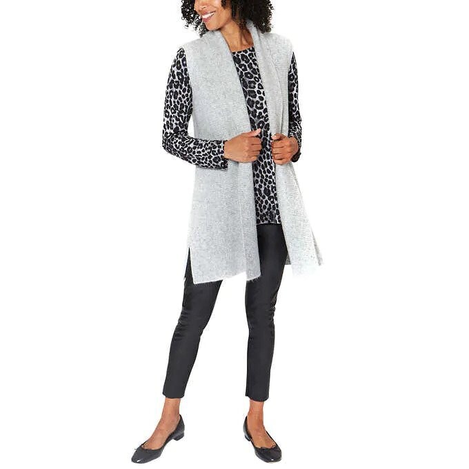 Mario Serrani Ladies' Sleeveless Cardigan