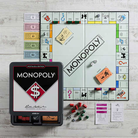 Monopoly - Nostalgia Tin Game