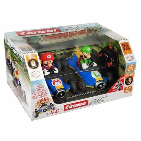 Mario Kart Mach 8 Mario and Luigi RC Cars, 2-pack