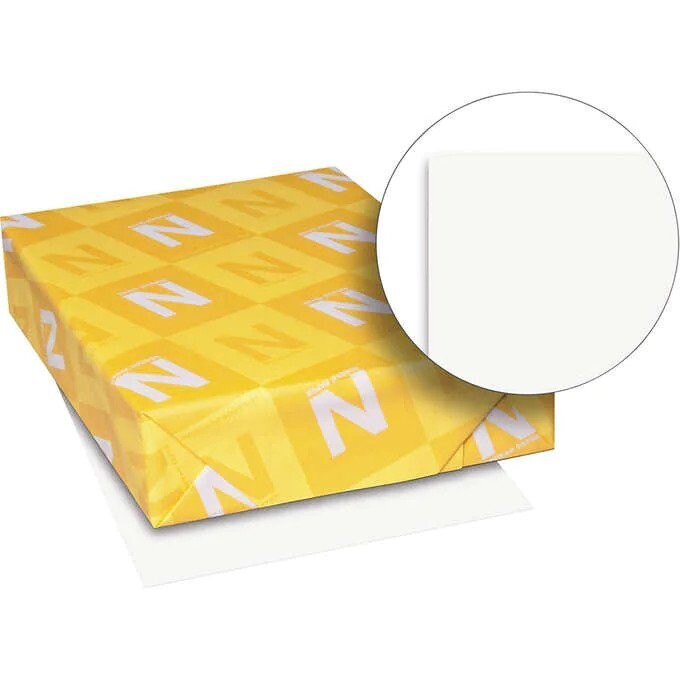 Neenah Exact Index Card Stock, Letter, White, 110lb, 250 Sheets