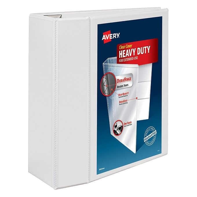 Avery 5 Avery 5" Heavy-Duty EZD Rings View Binder