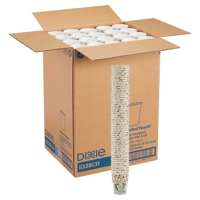 Dixie Perfect Touch Hot Cup 8 oz 1000-count Dixie Perfect Touch Hot Cup 8 oz 1000-count