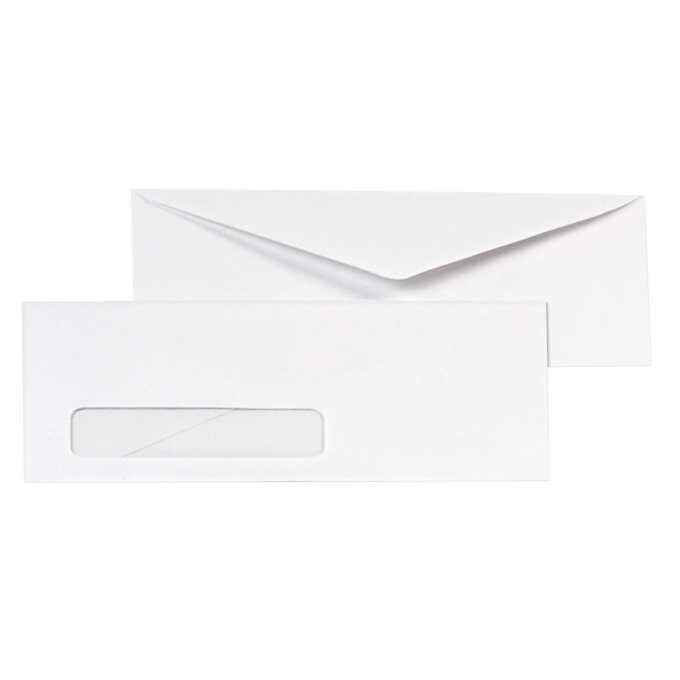 Quality Park Window Envelope 4-1/8" x 9-1/2" White, 500-count