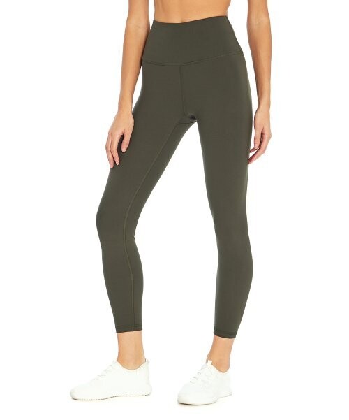25" Olive Grove Opatek Deluxe High-Waist Compression Leggings