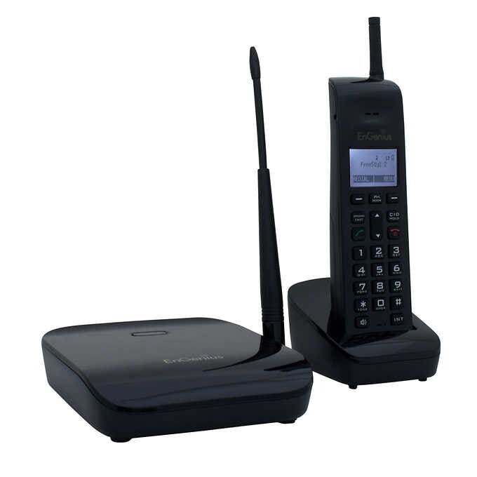 EnGenius FreeStyl2 Cordless Phone with 100,000 sq. ft. of Coverage