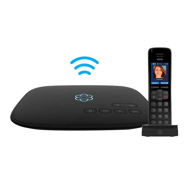 Ooma VoIP Telo Air 2 with HD3 Handset Home Phone Service