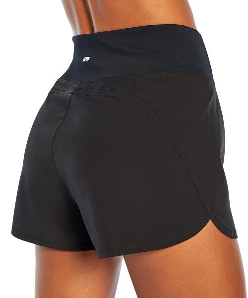 Black Kelsie 3'' Shorts