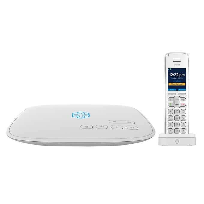 Ooma VoIP Telo Air 2 with HD3 Handset Home Phone Service -White Ooma VoIP Telo Air 2 with HD3 Handset Home Phone Service -White