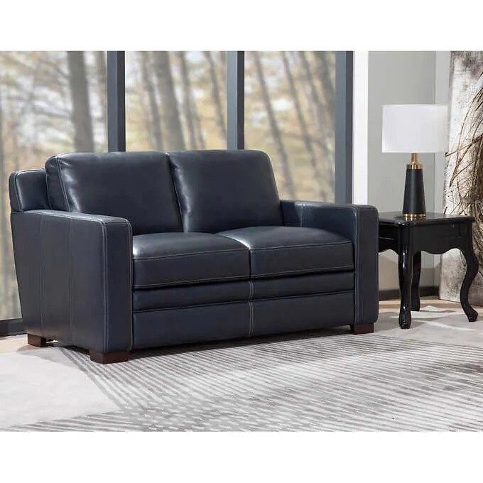 Chanton Leather Loveseat