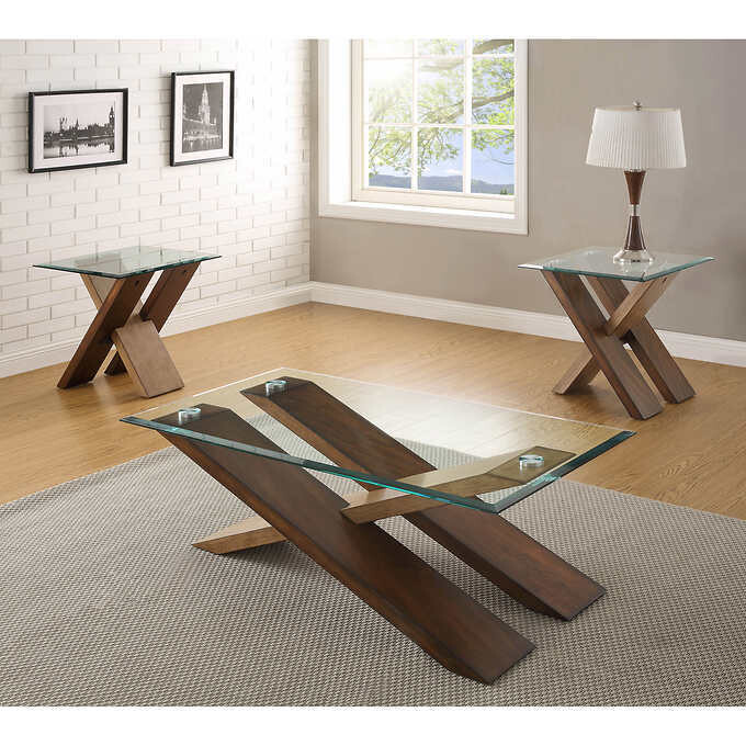 Como 3-piece Occasional Table Set