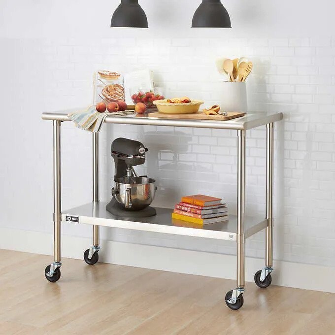 TRINITY Stainless Steel Prep Table TRINITY Stainless Steel Prep Table