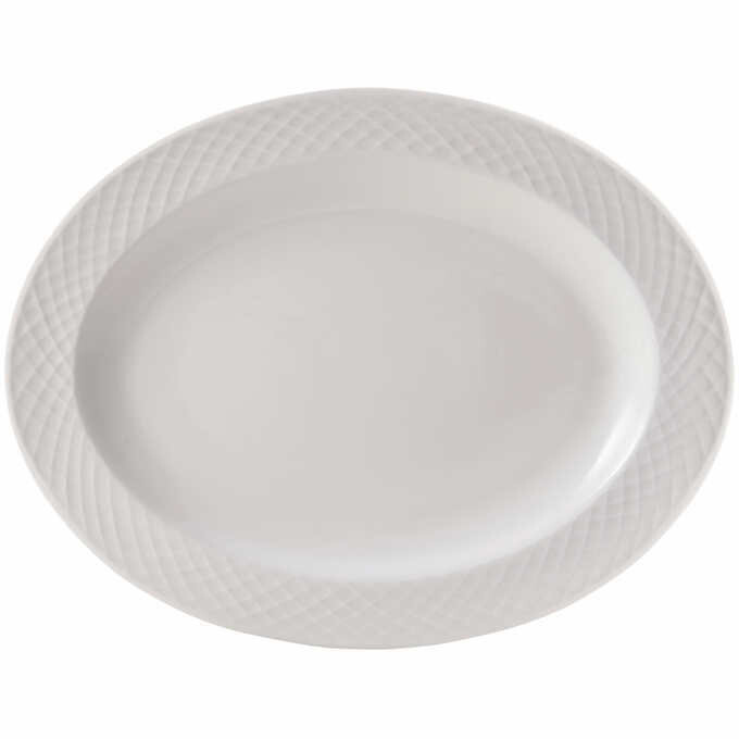 Mikasa Trellis Bone China Oval Platter