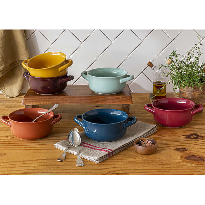 Over and Back Handled Bowl Set, 6-piece