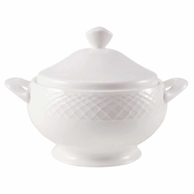 Mikasa Trellis Bone China Covered Casserole Dish