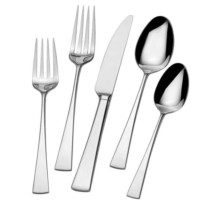 Mikasa Lucia 18/10 Stainless Steel 20-piece Flatware Set Mikasa Lucia 18/10 Stainless Steel 20-piece Flatware Set