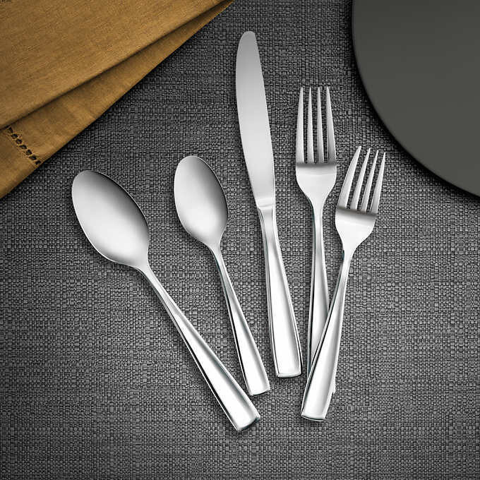 Argent Orfèvres Selene Mirror 20-piece Flatware Set
