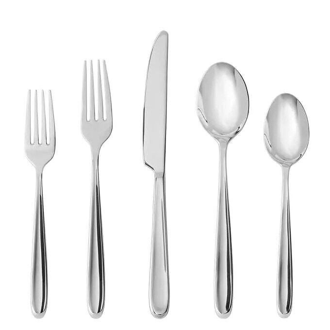 Fortessa Scoop 20-Piece Flatware Set Fortessa Scoop 20-Piece Flatware Set