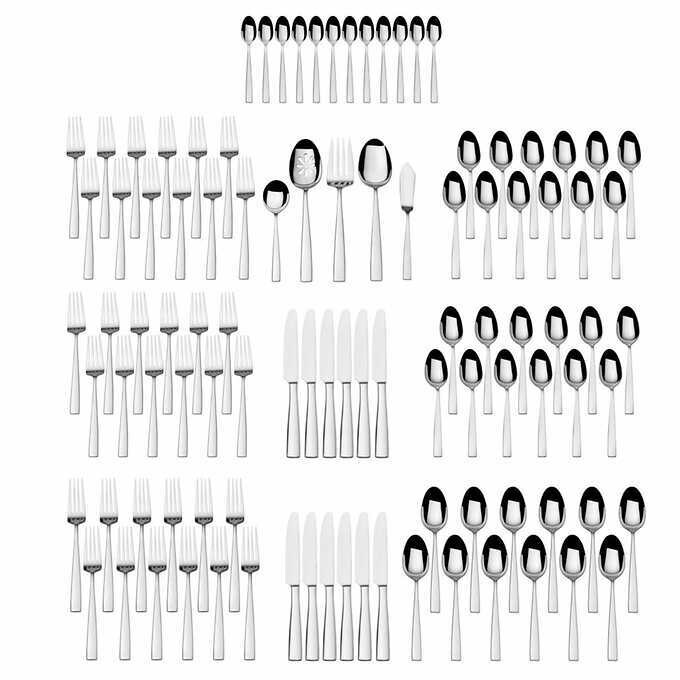 Mikasa Everett 101-piece Flatware Set