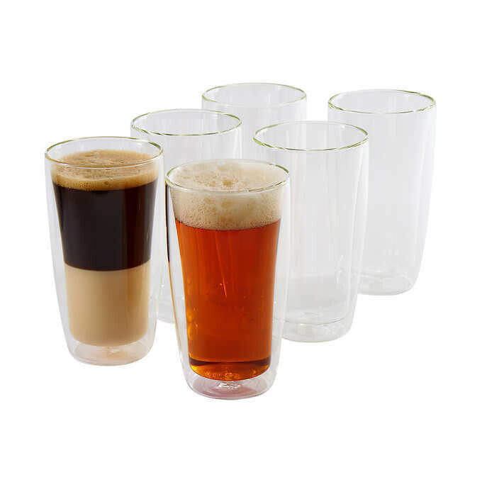 J.A. Henckels 11.8oz Double Wall Glass set, 6-piece J.A. Henckels 11.8oz Double Wall Glass set, 6-piece