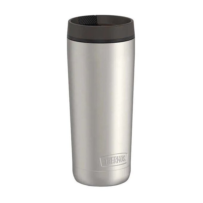 Thermos Stainless Steel 18oz Travel Tumbler Thermos Stainless Steel 18oz Travel Tumbler, Color: Silver