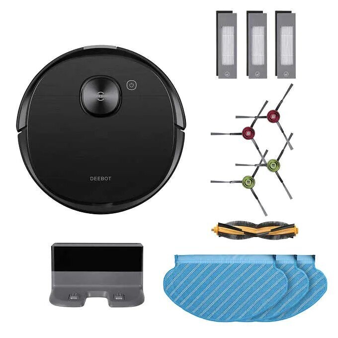 ECOVACS DEEBOT T8 AIVI Robot Vacuum & Mop Bundle with Smart Object Recognition ECOVACS DEEBOT T8 AIVI Robot Vacuum & Mop Bundle with Smart Object Recognition