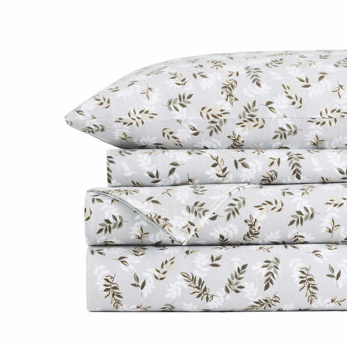 Portuguese Flannel 4-Piece Sheet Set