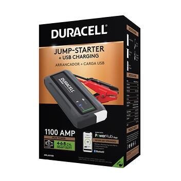 Duracell 1100 Peak Amps Bluetooth Lithium-Ion Jump-Starter