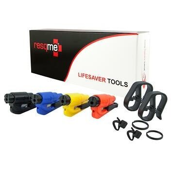 resqme Family Seat Belt Cutter, 4-pack