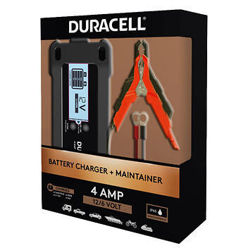 Duracell 4 Amp Battery Charger and Maintainer Duracell 4 Amp Battery Charger and Maintainer