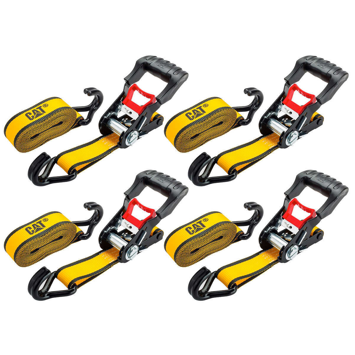 CAT Ratchet Tie Downs 1.5 CAT Ratchet Tie Downs 1.5" X 16' 4-piece