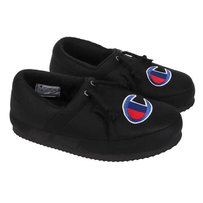 Champion Unisex University Slipper Champion Unisex University Slipper, Color: Black