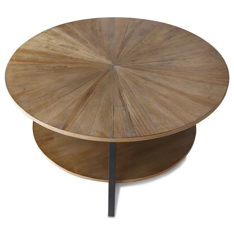 Arabella Block Coffee Table with Storage