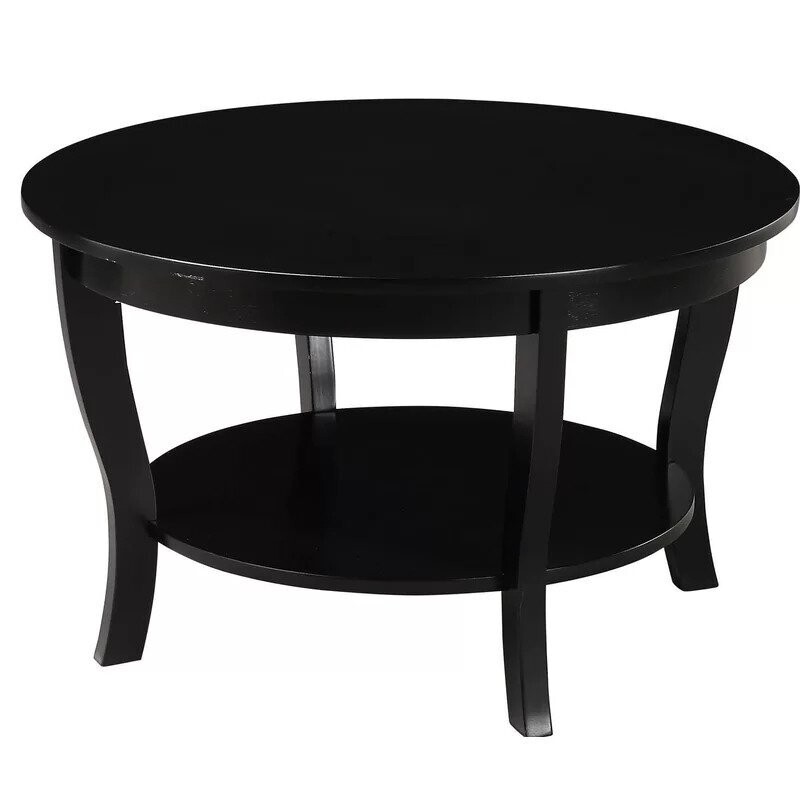 Pennels Coffee Table, Color: Black