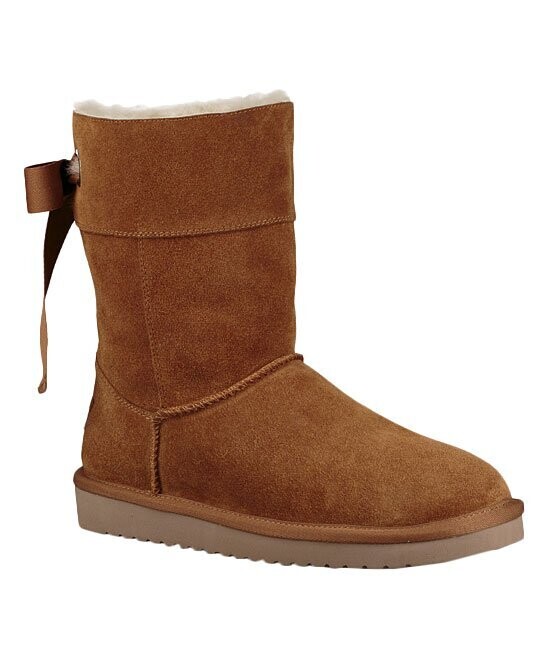 Andrah Short Suede Boot Andrah Short Suede Boot, Color: Chestnuts